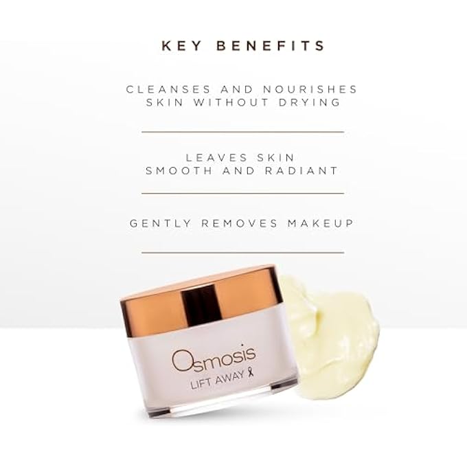 Osmosis LIFT AWAY CLEANSING BALM FACIAL CLEANSER WITHOUT DRYING, FACE WASH WITH AVOCADO OIL AND ELDERBERRY FOR AGING, DRY, SENSITIVE SKIN, 2.5 OZ - Image 3